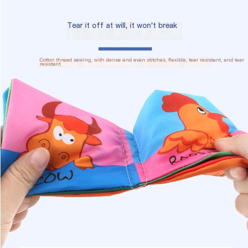 Baby English Cloth Book 6