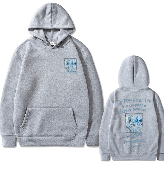 Radiohead No Surprises Lyrics Hoodie 2