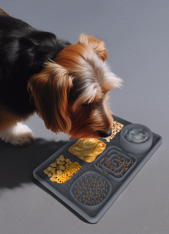 Cross-border Silicone Pet Tableware Licking Mat