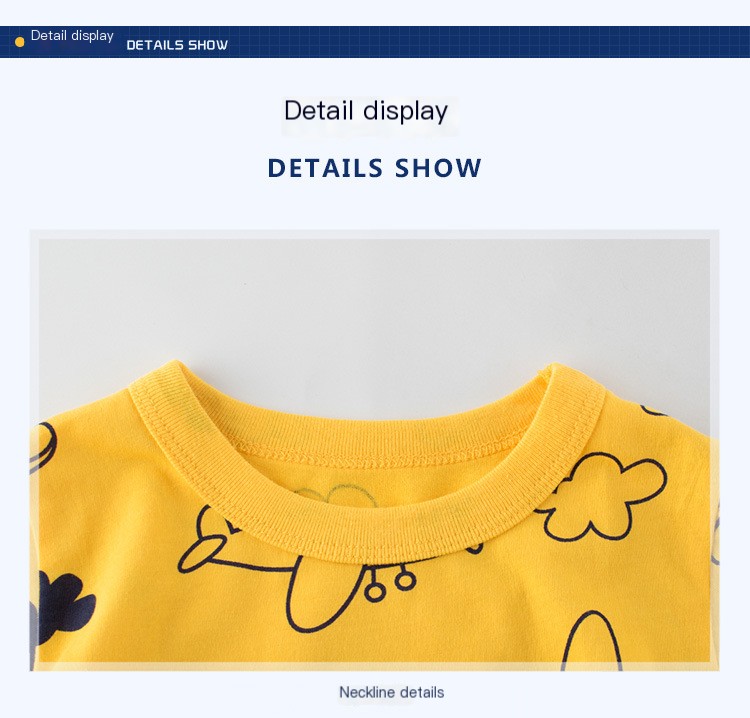 Boy's Summer T-Shirt Blue