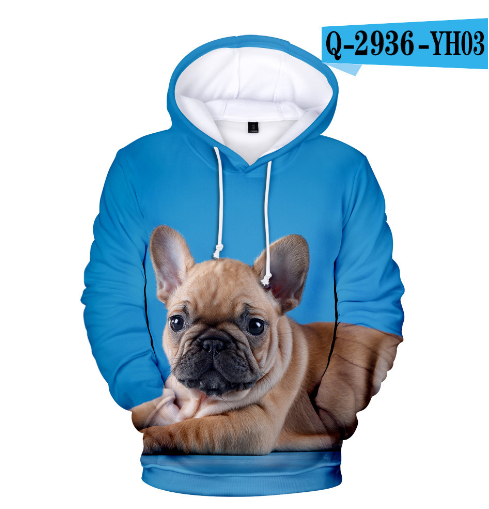 3D Animal Print Hoodie 11