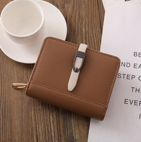 Wallet showcasing its folding feature