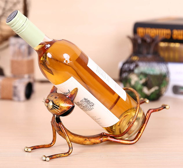 Yoga Cat Wine Rack