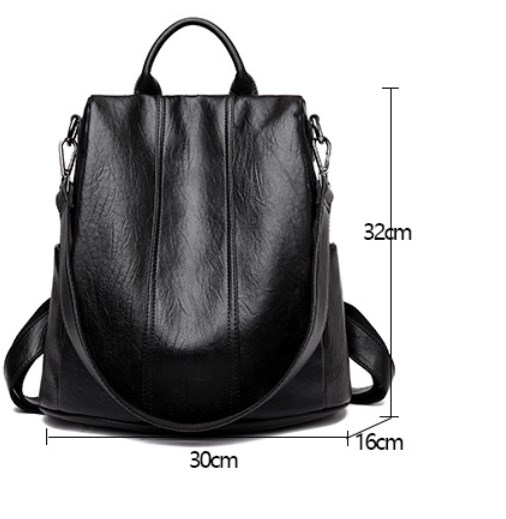 Diebstahlsicherer Damenrucksack Bild 1