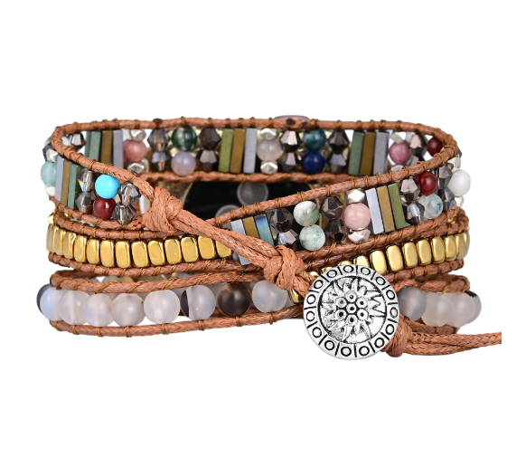 Winding Stone Beads Bracelet 2