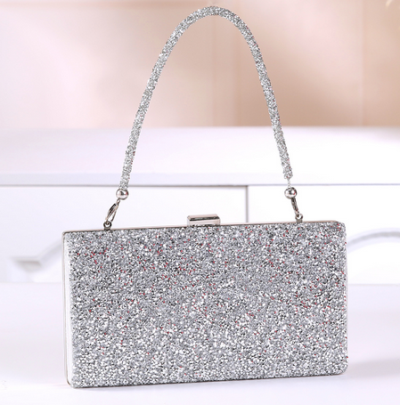 Stylish Evening Clutch in Purple