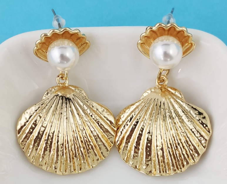 Shell and Starfish Earrings 3