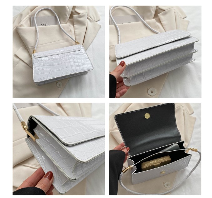 Color options for 秋季纹链条手提包