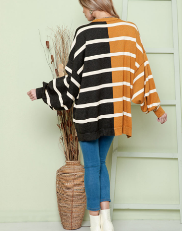 Striped Pullover Image 3