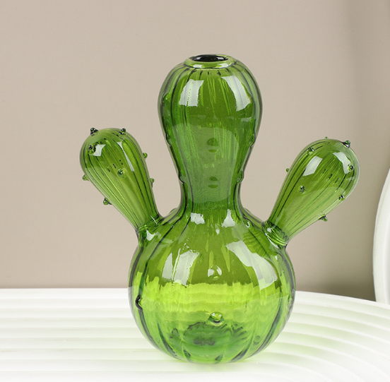Cactus Glass Vase 2