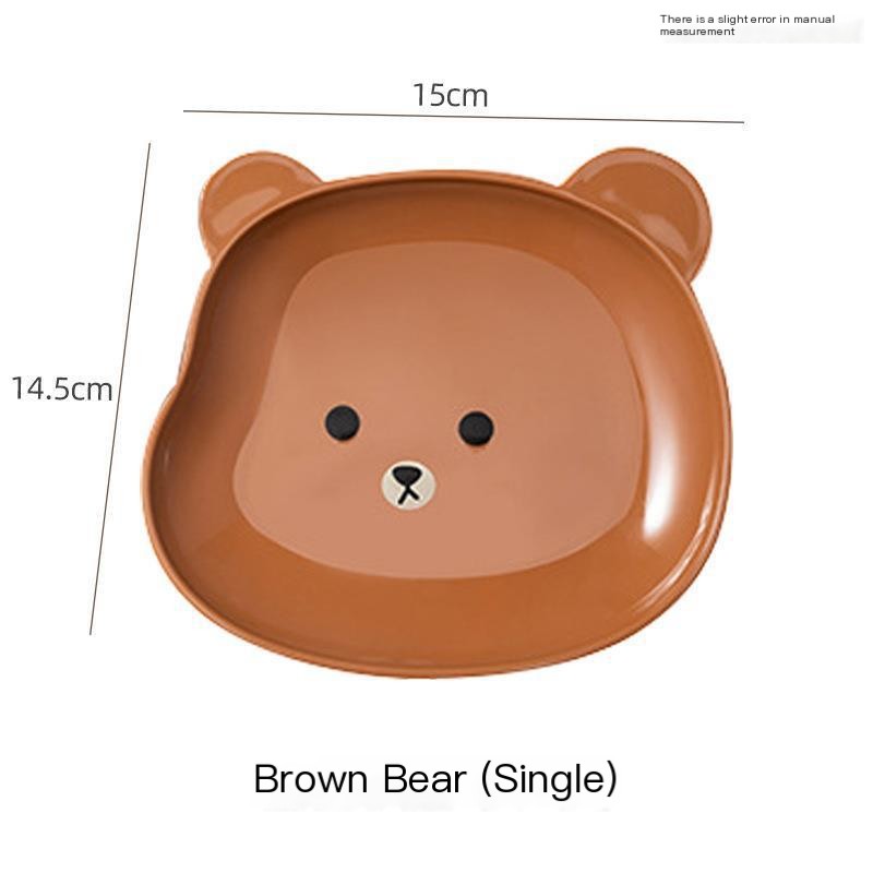 Cute Bear Plate Set