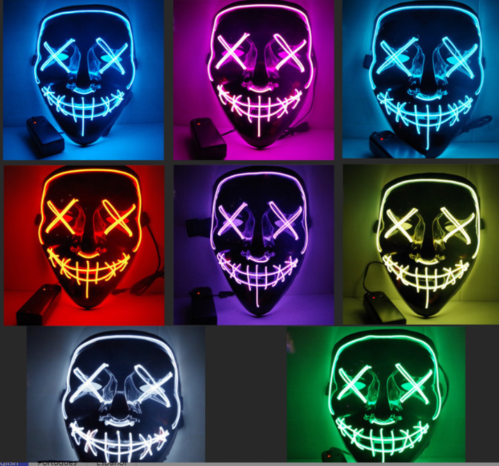 Luminous Black Mask