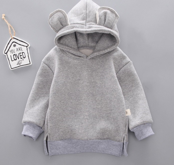 Bear Ears Hooded Sweatshirt Image 5