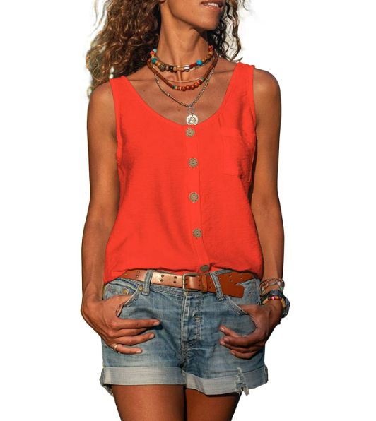 V-Neck Tank Top