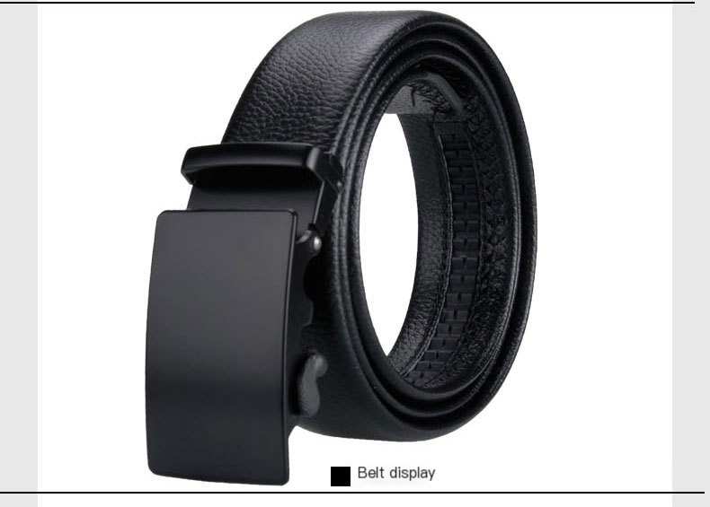 Men's Luxury Belt - Black Sports Car