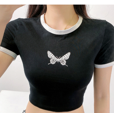 Butterfly Embroidery Top 3