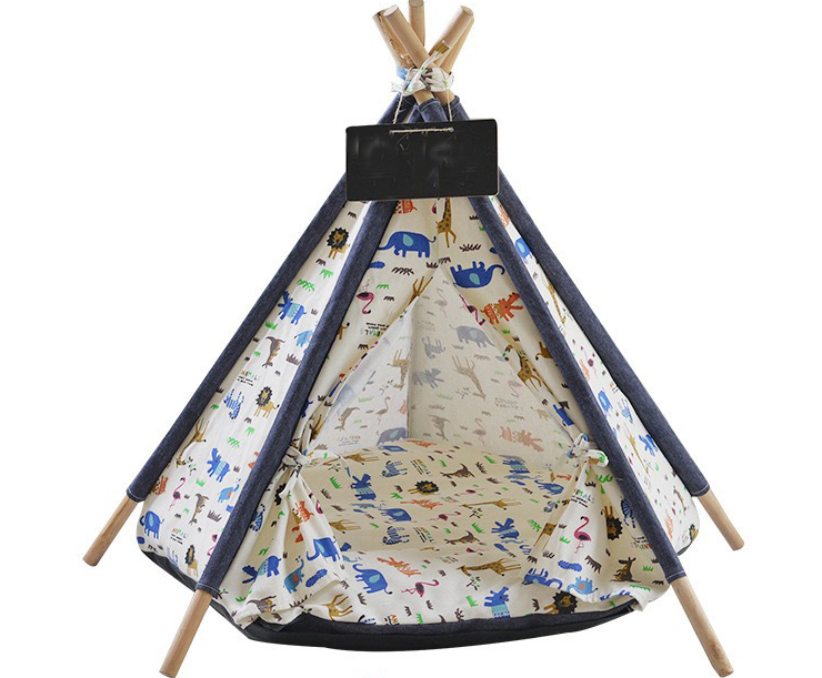 Cat and Dog Tent Bed Image 7