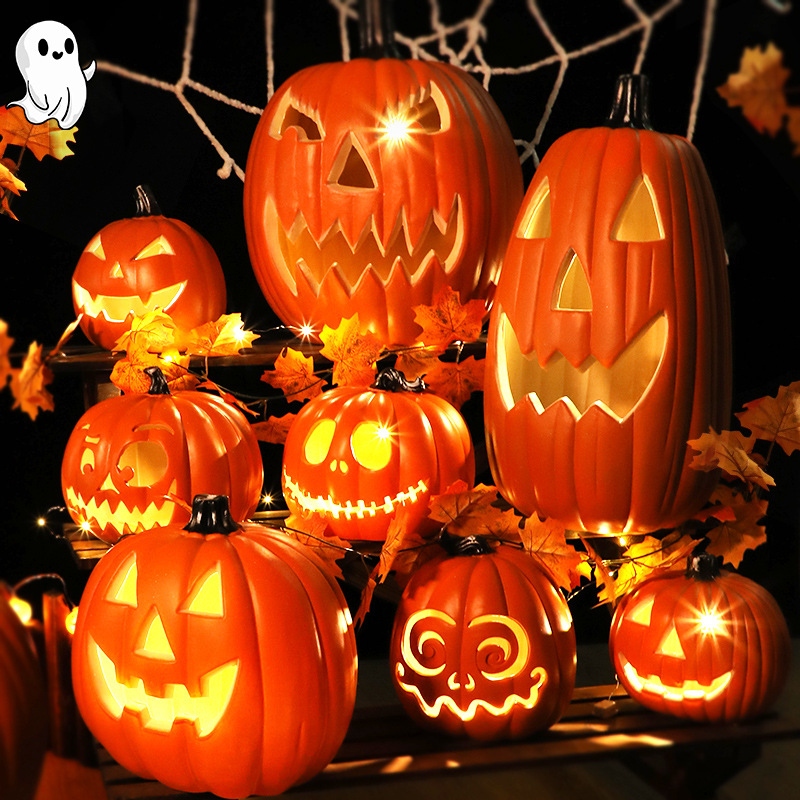 LED Pumpkin Lantern