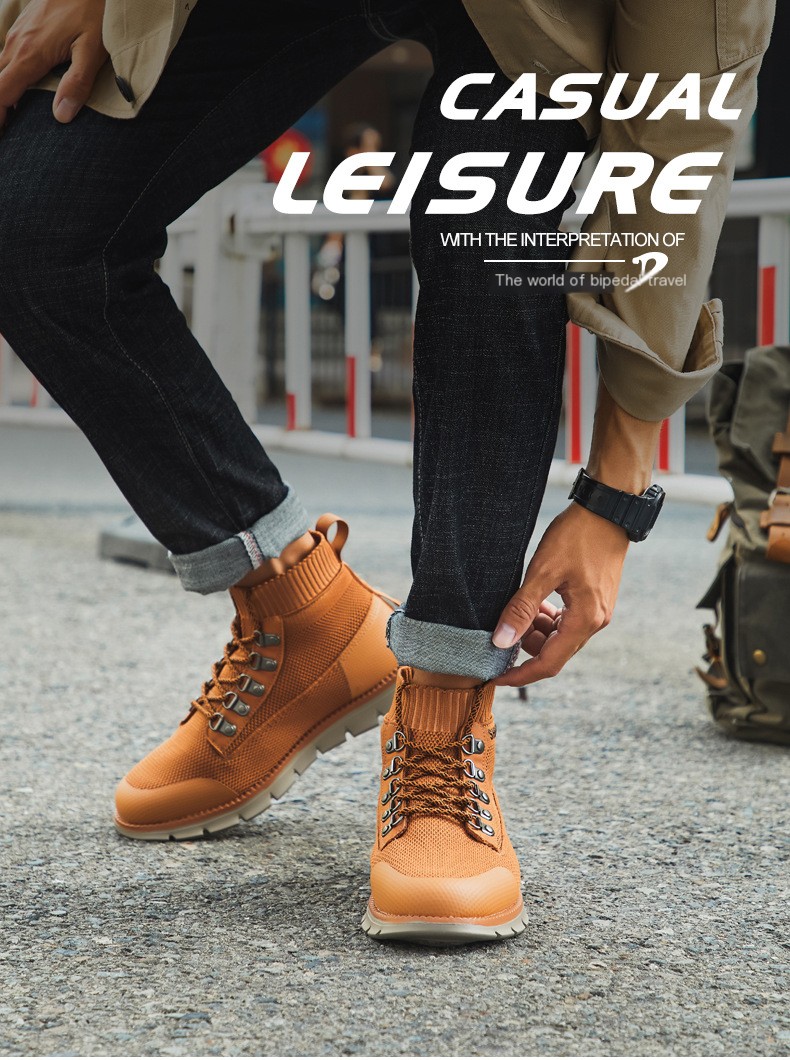 Casual Breathable Rangers Boots Image 2