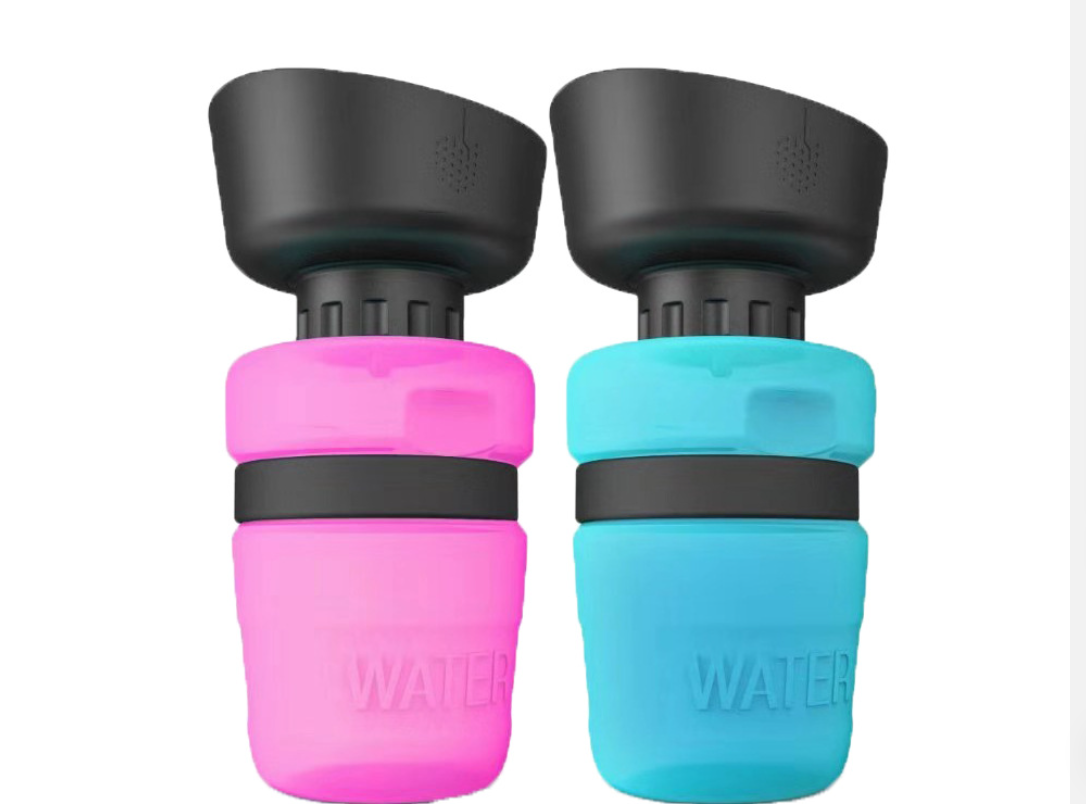 Portable Pet Water Bottle Blue