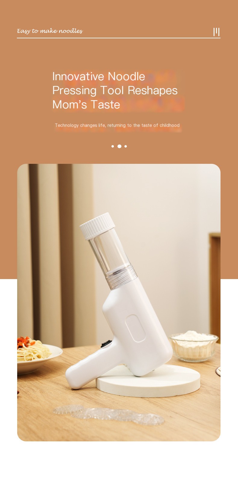 Cordless Electric Pasta Machine 3