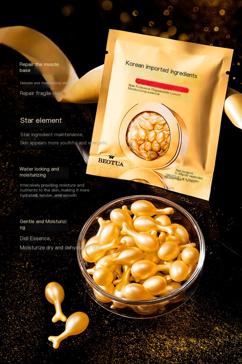 Podie Fullerene Oligopeptide Luxury Chicken Leg Essence Granules Hydrating and Moisturizing Essence Capsules