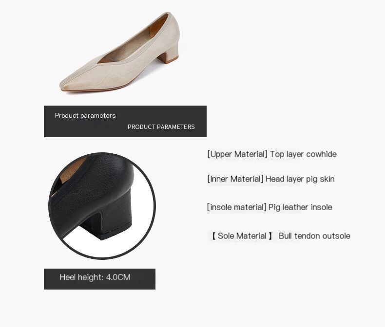 Retro High Heels - Black