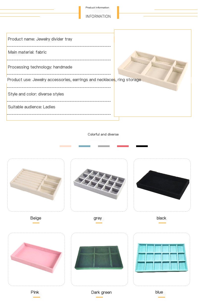 Jewelry Separator Tray