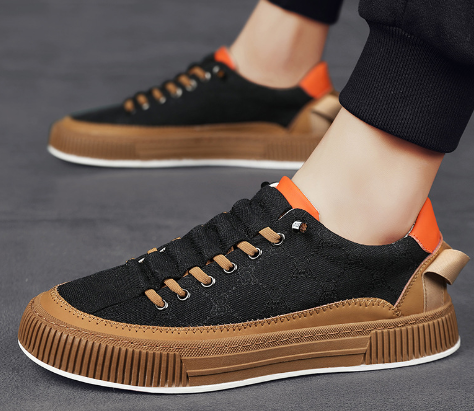 Canvas Men's Shoes - Green