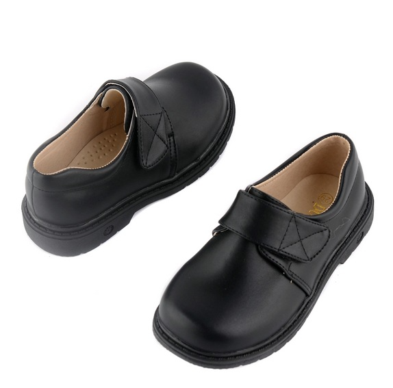 British Boys Show Leather Shoes Image 3