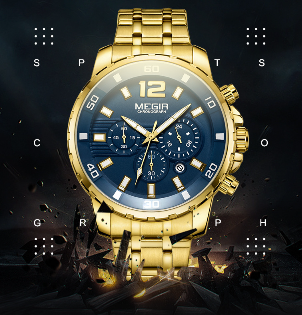 Multi-functional Sports Watch - Silvery