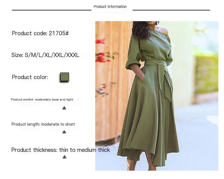 Dress in Various Colors