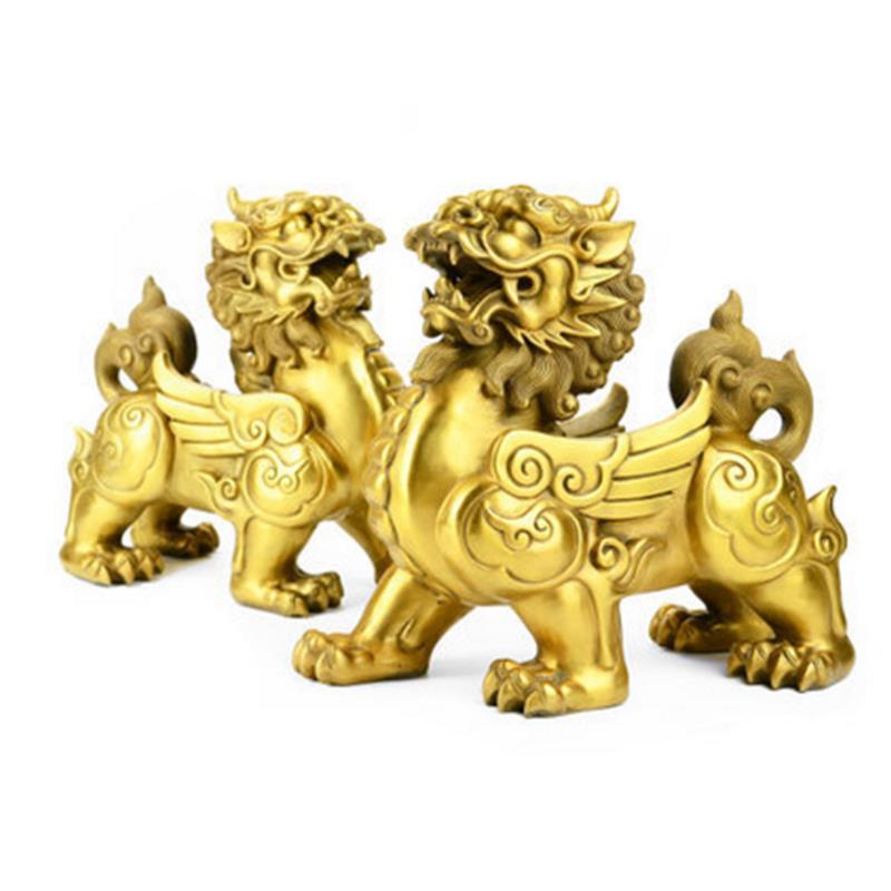 Pure Copper Pixiu Wealth Ornament