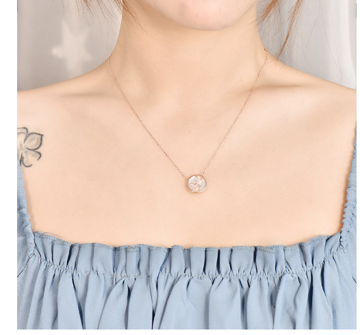 Rose Gold Unicorn Necklace