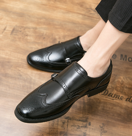 Italian High Quality Business Oxford Shoes Pointed Toe Classic Men Formal Dress Shoes Elegant Gentleman Wedding Shoes