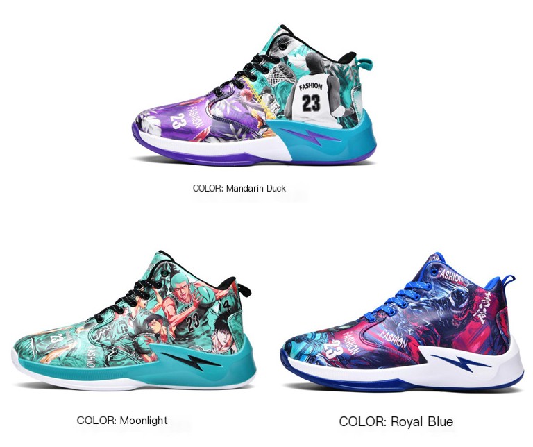 Graffiti Basketball Shoes 4