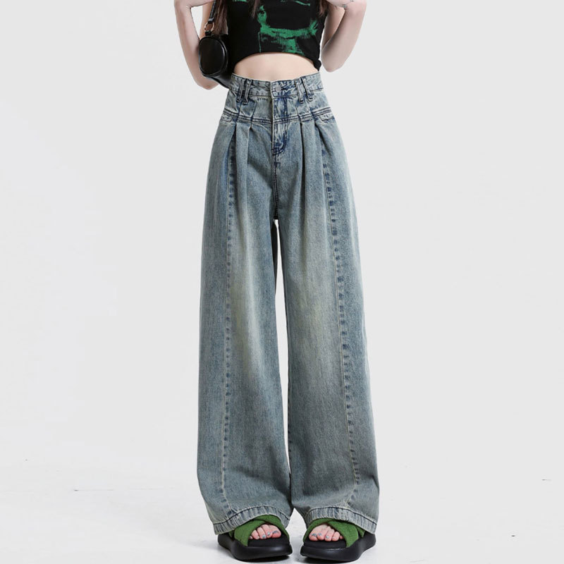 Denim Pants Front View