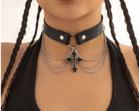 Jewelry PU Alloy Necklace 10