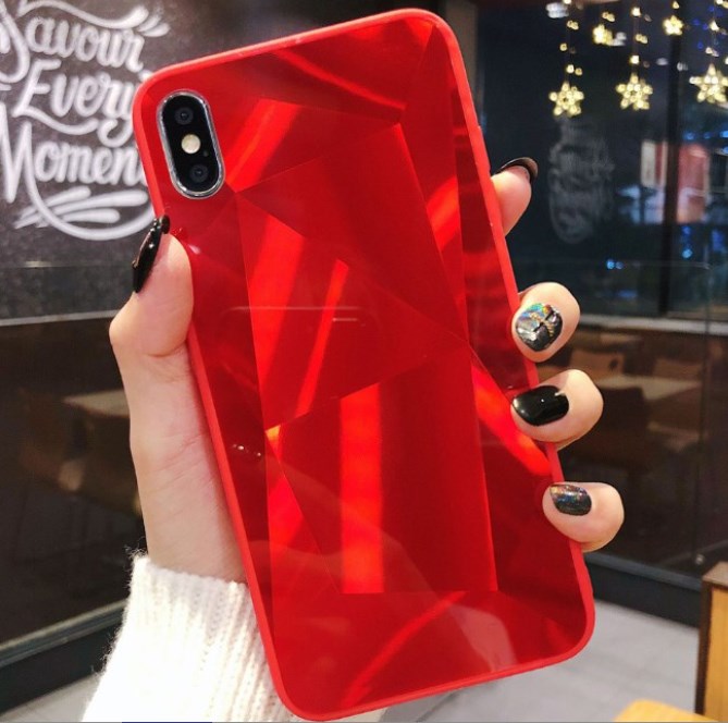 3D Diamond Mirror Phone Case