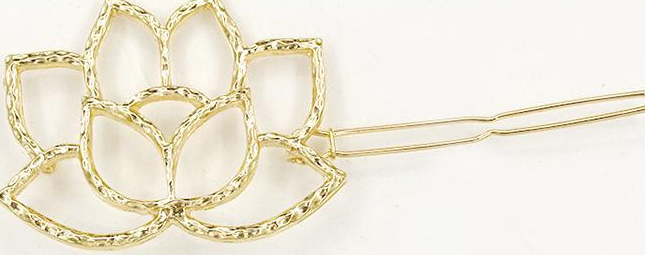 Lotus Flower Hair Clip Image 4