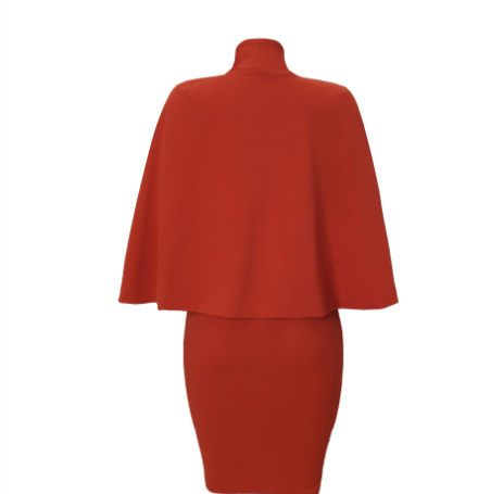 Cape Dress Image 3