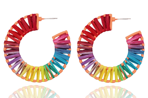 Raffia Earrings 9