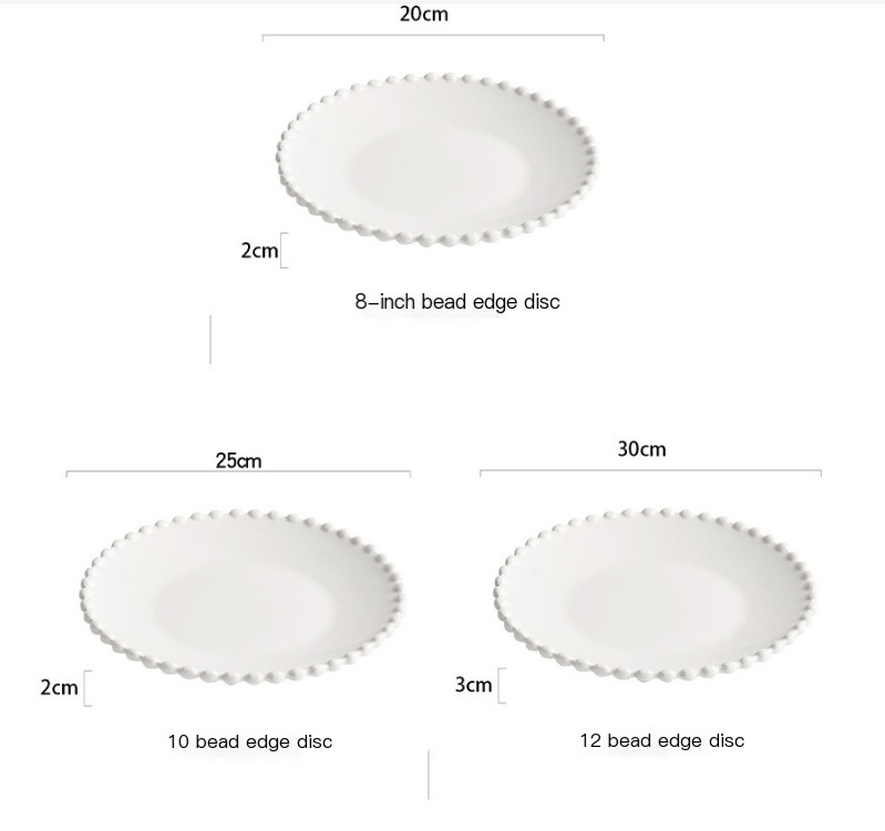 Porcelain Breakfast Plate