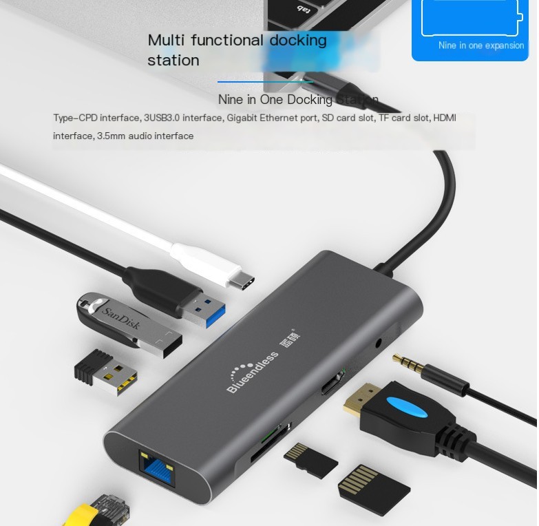 LAN Shuo Type-C Converter