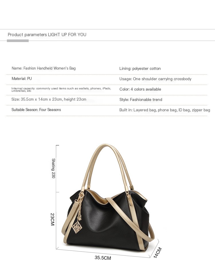 Lychee Texture Handbag Image 1