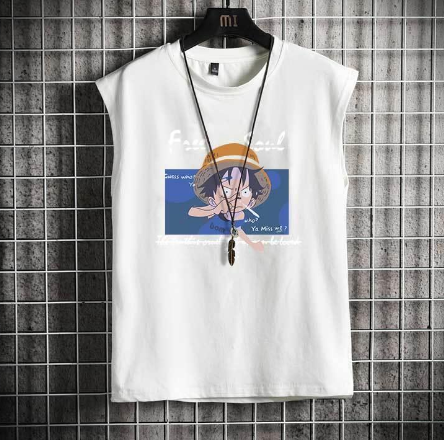 One Piece Sleeveless T-Shirt 4