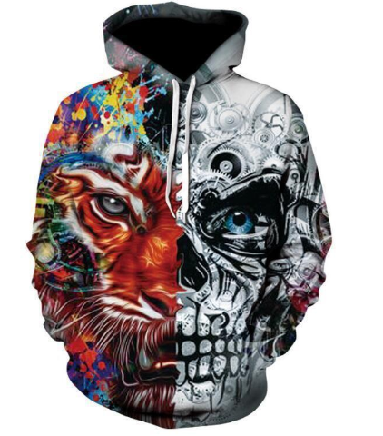 Skull Hoodie Image 1