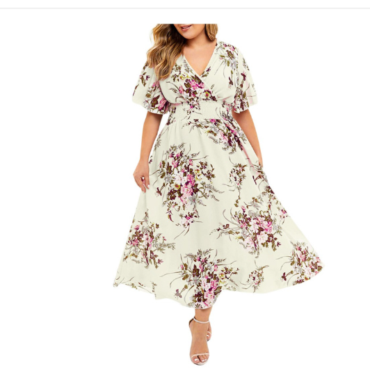 Floral Print Dress