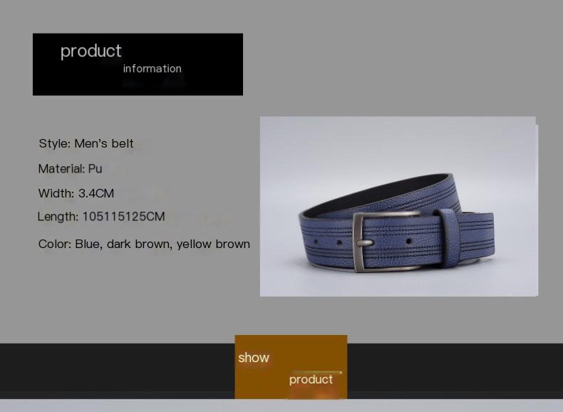 Men's Belt Image 2