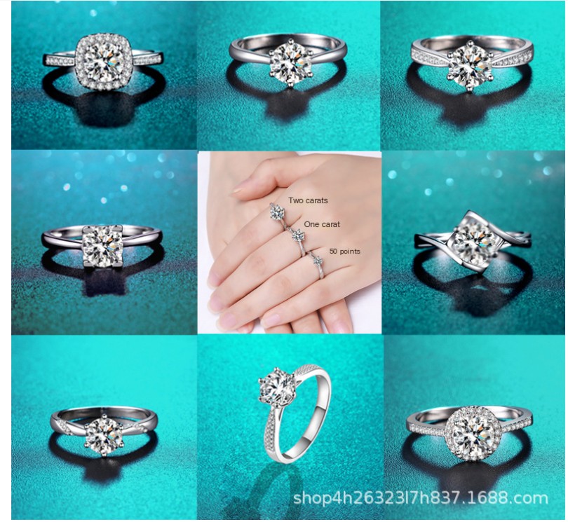 Moissanite Ring Image 4